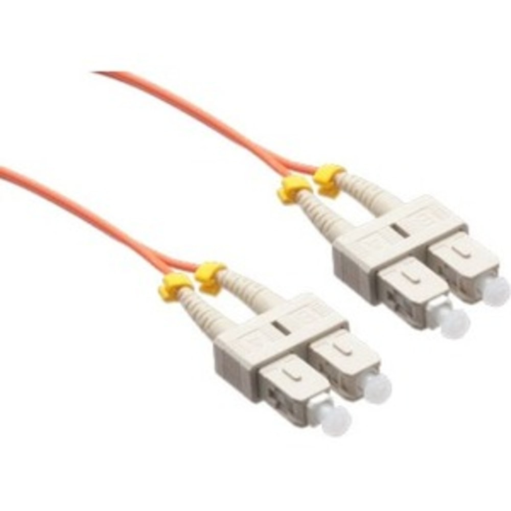 AXIOM MEMORY SOLUTIONS SCSCMD5O-25M-AX Axiom SC/SC Multimode Duplex OM2 50/125 Fiber Optic Cable 25m - Fiber Optic for Network Device - 82.02 ft - 2 x SC Male Network - 2 x SC Male Network - Orange