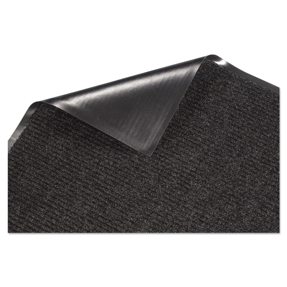 MILLENNIUM MAT COMPANY Guardian 64040630 Golden Series Dual Rib Indoor Wiper Mats, Rectangular, Charcoal Gray Carpeted Surface, 48" x 72"