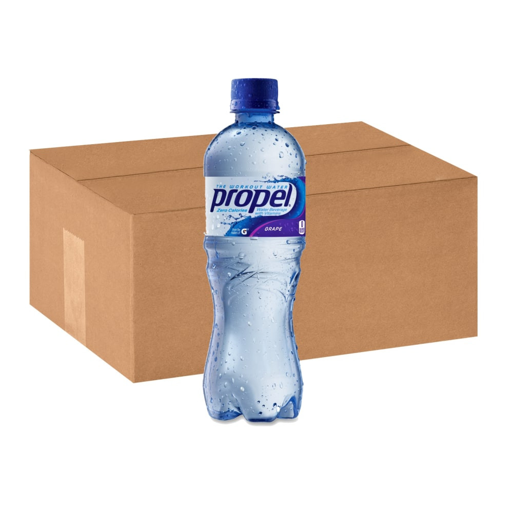 FRITO-LAY COMPANY Propel 00173  Electrolyte Water Beverage with Grape Flavor, 16.9 Oz, Case Of 24 Bottles
