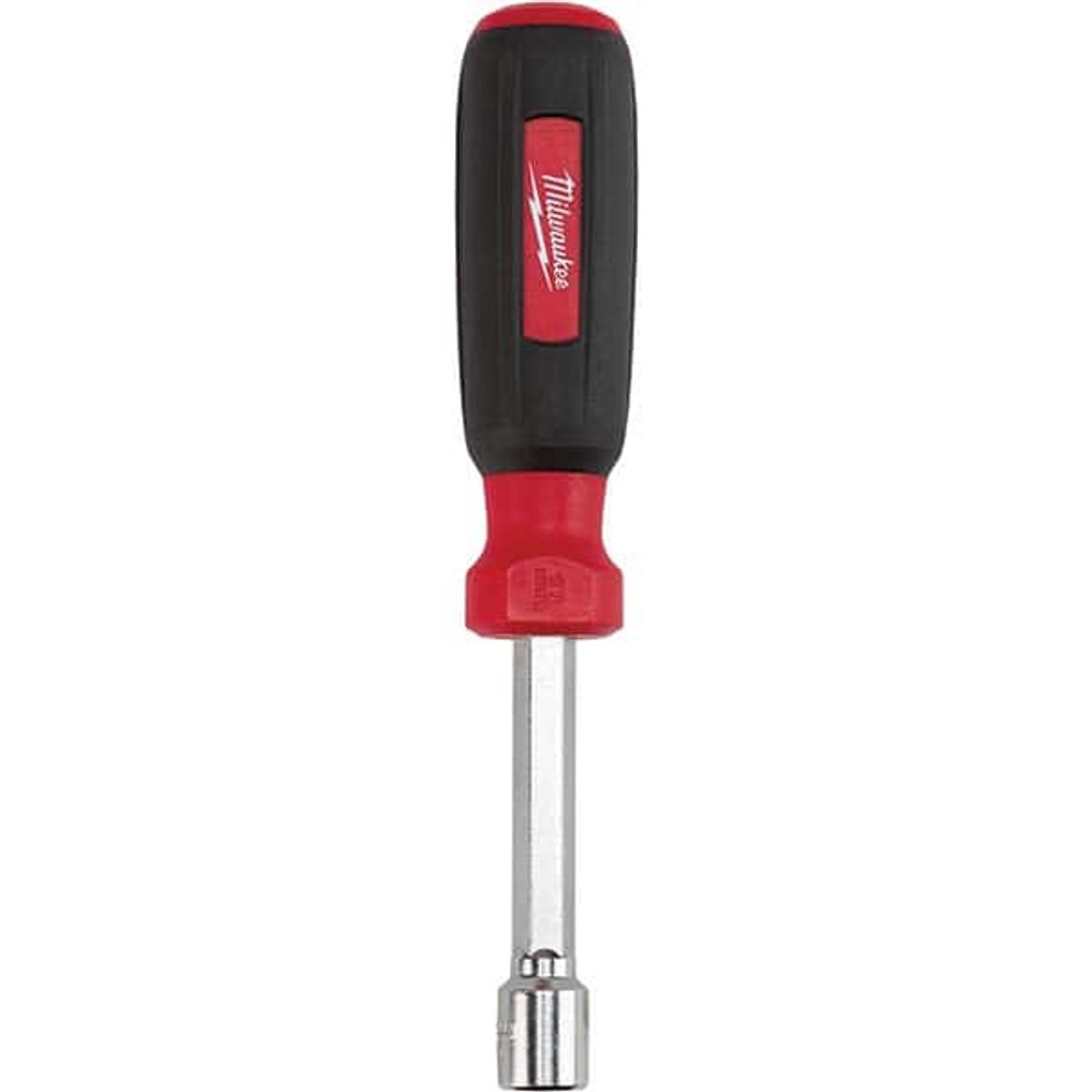 Milwaukee Tool 48-22-2436 Nut Driver: Hollow Shaft, Comfort Hand Grip Handle, 7" OAL