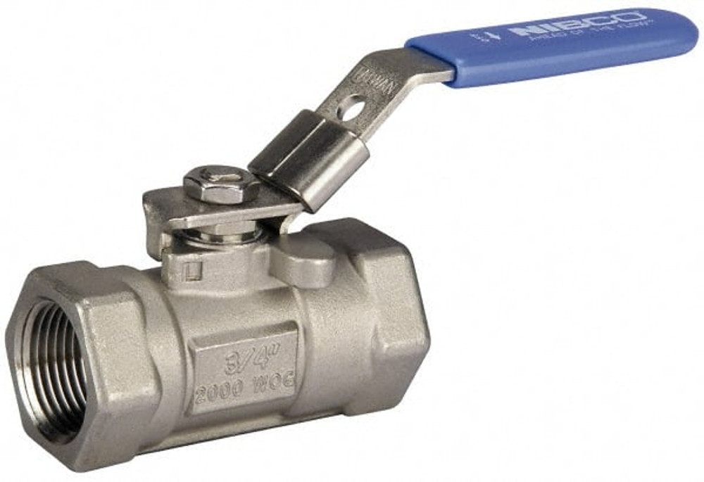 NIBCO NL944KDP Fire Safe Manual Ball Valve: 2" Pipe, Reduced Port