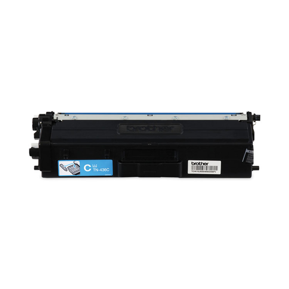 BROTHER INTL. CORP. TN436C TN436C Super High-Yield Toner, 6,500 Page-Yield, Cyan