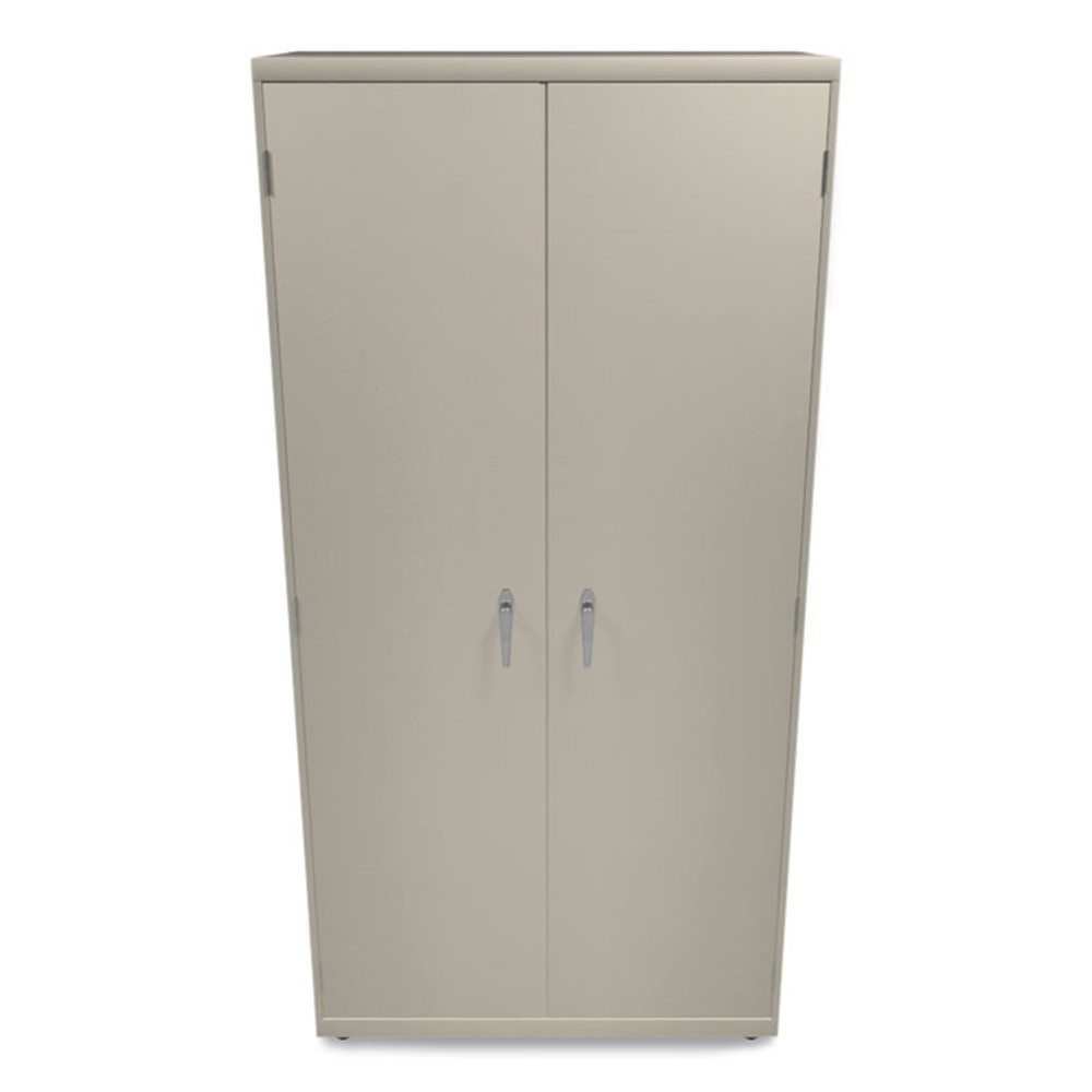 HON COMPANY SC1872L Assembled Storage Cabinet, 36w x 18.13d x 71.75h, Putty