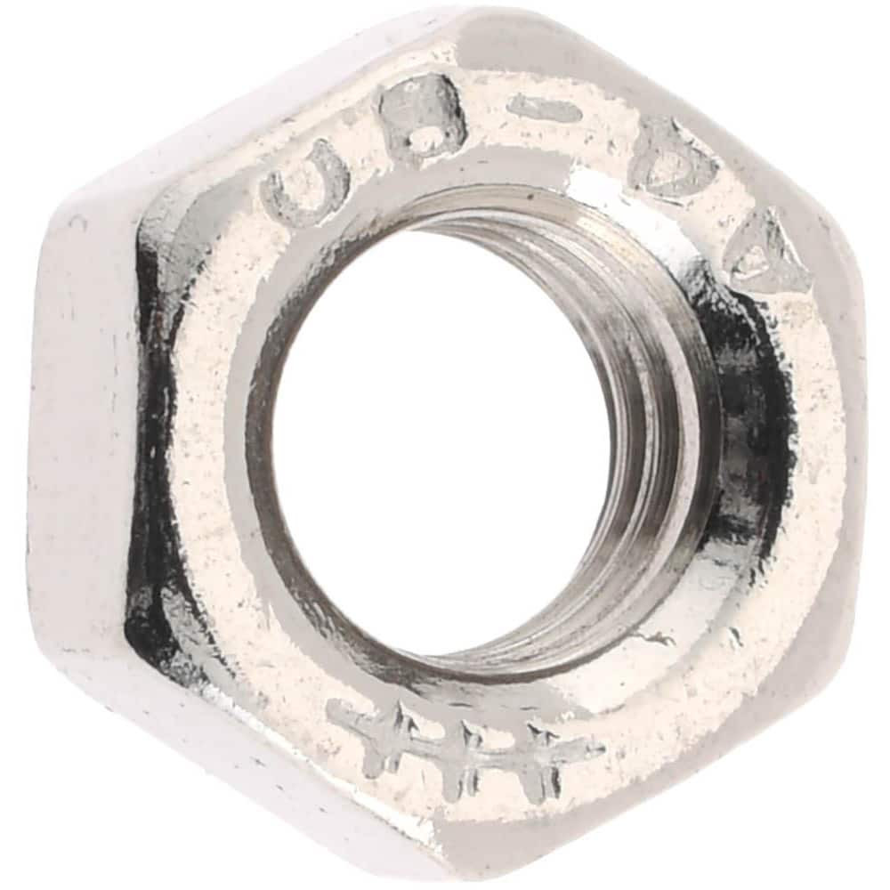 Value Collection HN4XX00500-100B Hex Nut: M5 x 0.80, Grade 316 & Austenitic Grade A4 Stainless Steel, Uncoated