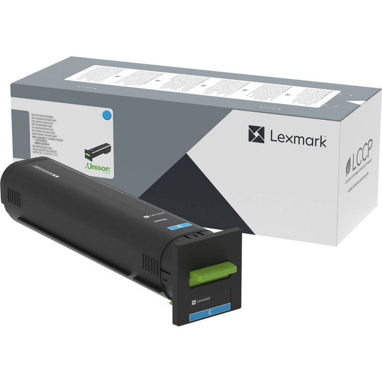 LEXMARK INT'L, INC. 72K0X20 72K0X20 Extra High-Yield Toner, 22,000 Page-Yield, Cyan