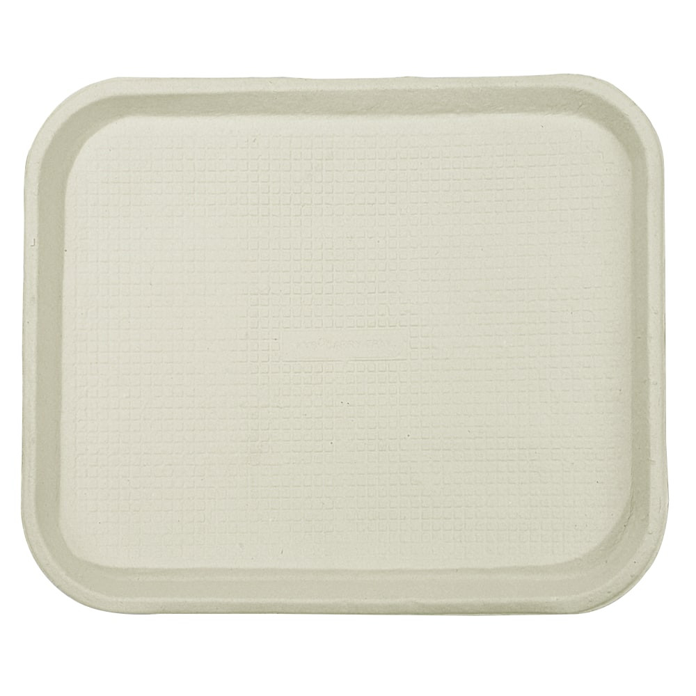 HUHTAMAKI FOOD SERVICE Chinet HUH20802  Savaday Food Trays, 9in x 12in x 1in, Beige, Pack Of 250 Trays