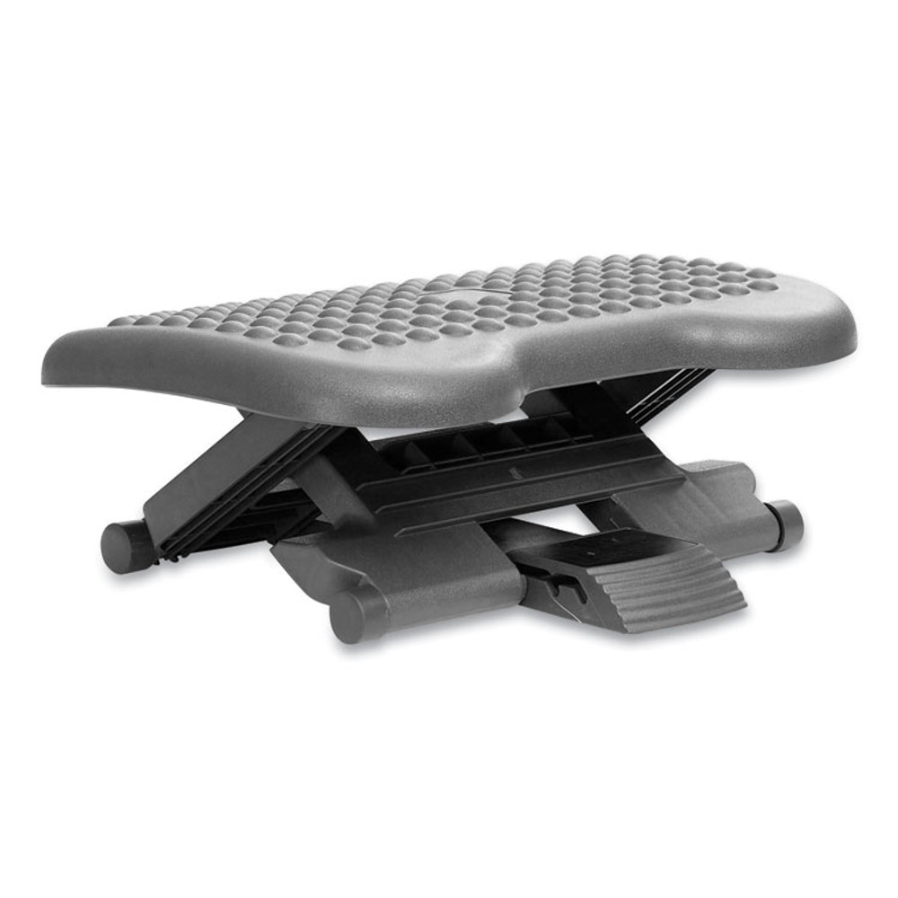 EMS MIND READER LLC FTRESTBLK Comfy Footrest, 18w x 13.4d x 4.3h, Black