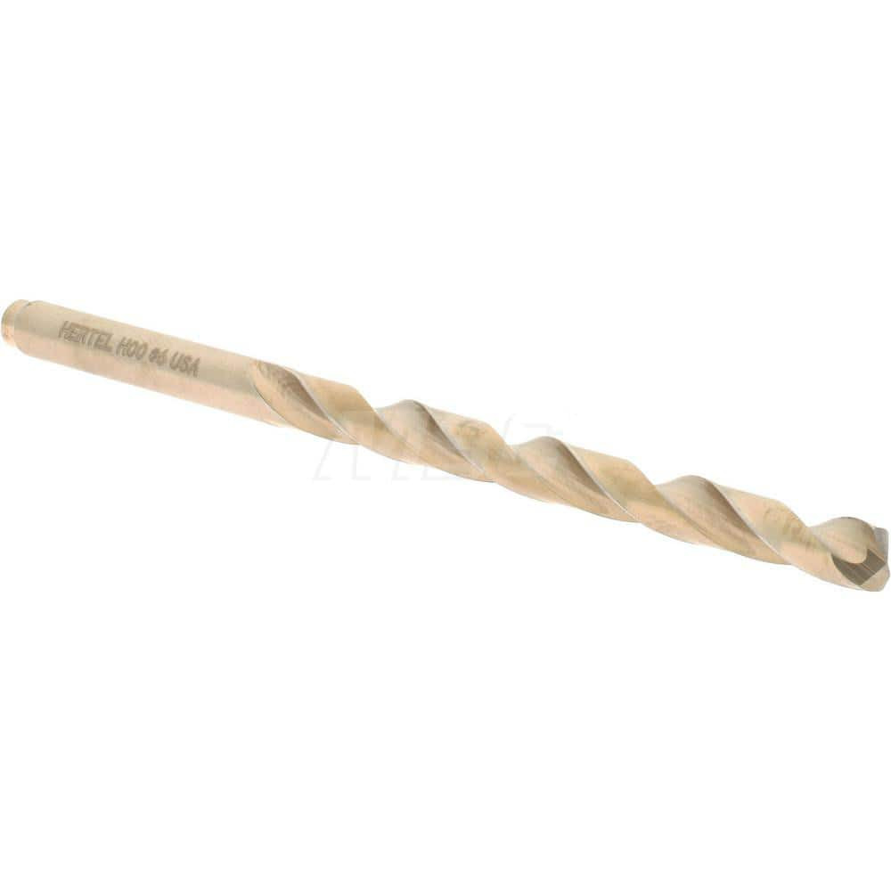 Hertel 04138533 Jobber Length Drill Bit: #6, 135 °, Cobalt