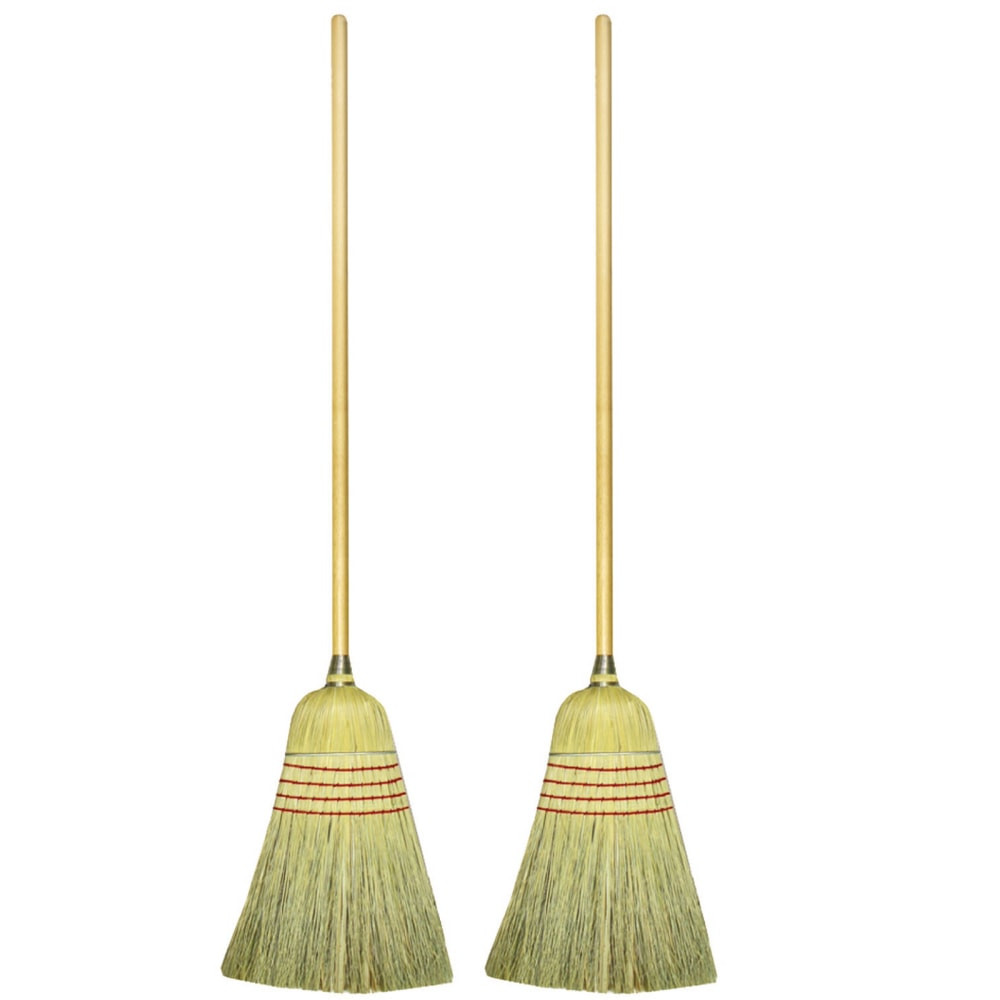 EDUCATORS RESOURCE S.M. Arnold SMA92416-2  Small Brooms, 30in x 7-1/2in, Pack Of 2 Brooms