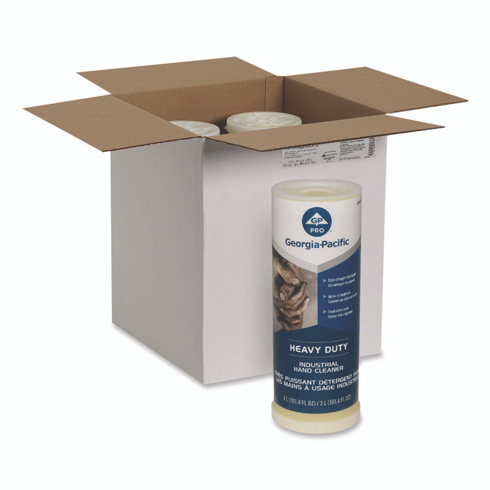 GEORGIA PACIFIC Professional 44627 Industrial Hand Cleaner, Citrus Scent, 300 mL, 4/Carton