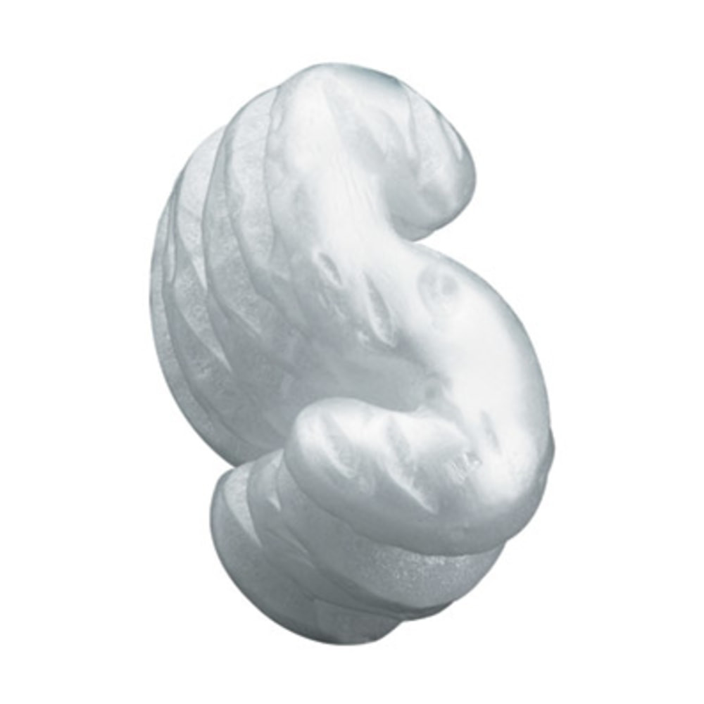 B O X MANAGEMENT, INC. 20NUTSW B O X Packaging Loose Fill, 20 Cu Ft, White