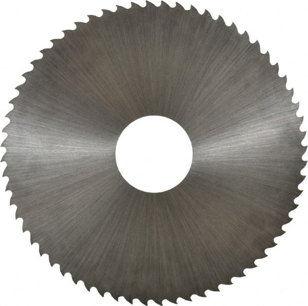 Controx 12601010500001 Slitting & Slotting Saw: 4" Dia, 0.02" Thick, 1" Arbor Hole, 64 Teeth, Cobalt