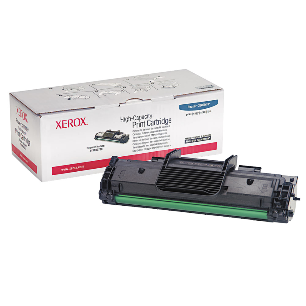 XEROX CORPORATION Xerox 113R00730  7760 Black High Yield Toner Cartridge, 113R00730