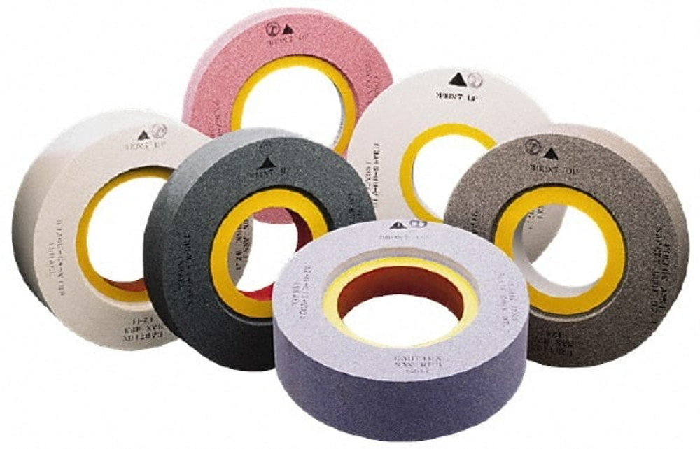 CGW Abrasives 34084 Type 7 Centerless & Cylindrical Grinding Wheel: 20" Dia, 8" Wide, 12" Hole