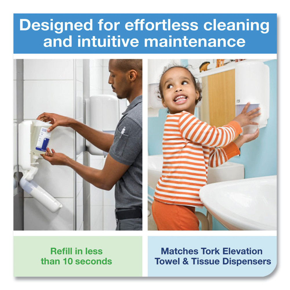 SCA TISSUE Tork® 400217 Premium Alcohol Foam Hand Sanitizer, 1 L Bottle, Unscented, 6/Carton