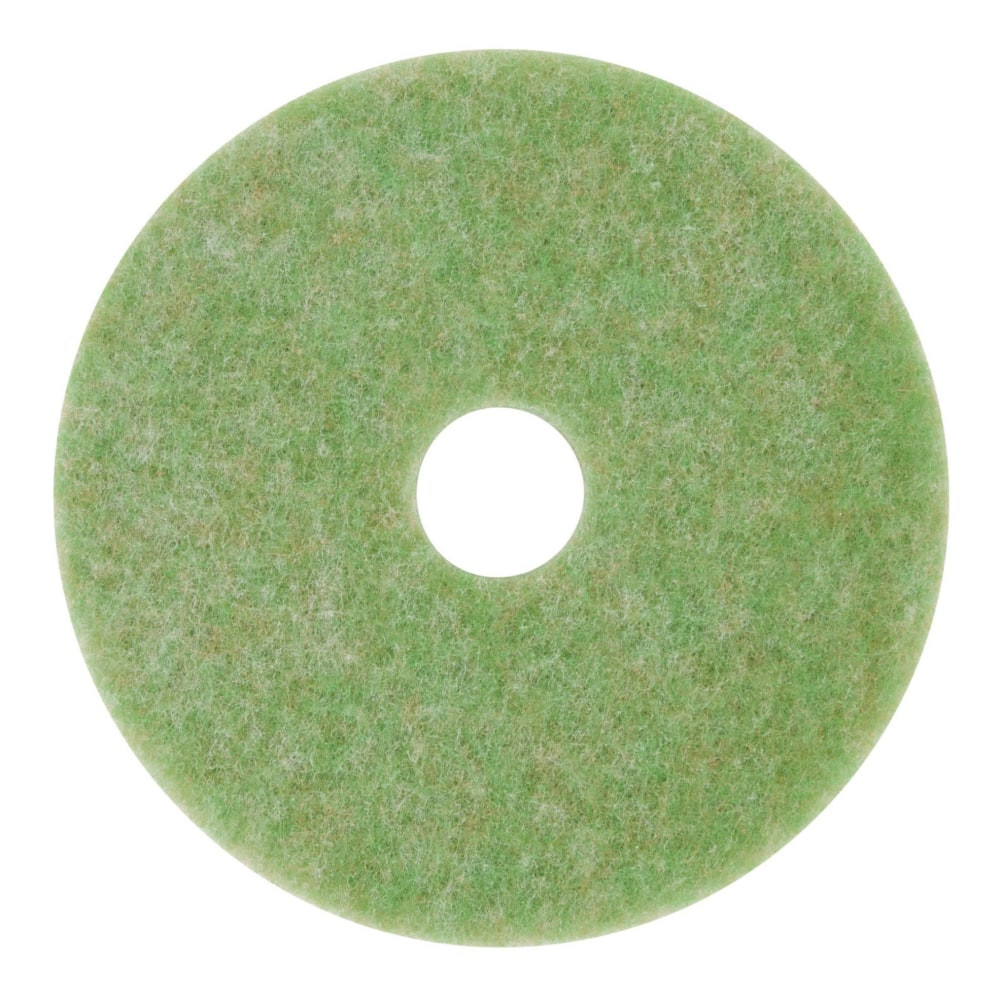 3M CO 3M 5000-19  5000 TopLine Autoscrubber Floor Pads, 19in, Green, Pack Of 5 Pads