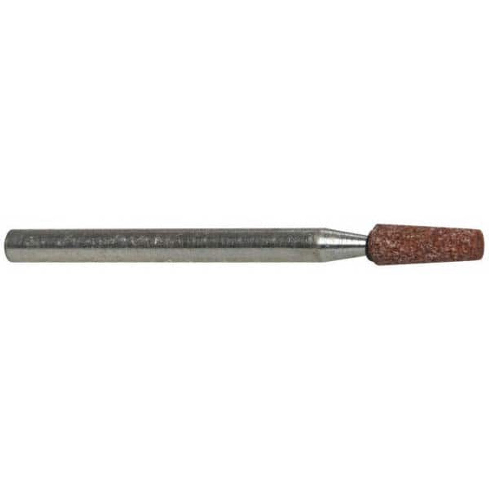 MSC GPB97O Mounted Point: 3/8" Thick, 1/8" Shank Dia, B97, Medium