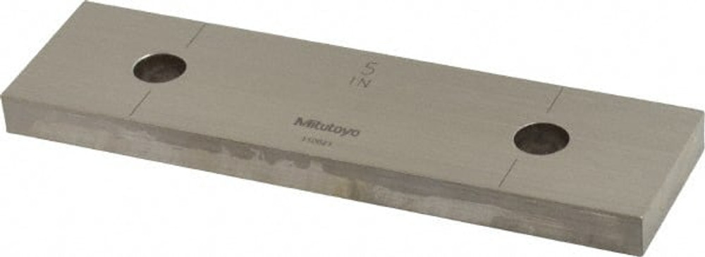 Mitutoyo 611205-541 Rectangle Steel Gage Block: 5", Grade AS-1