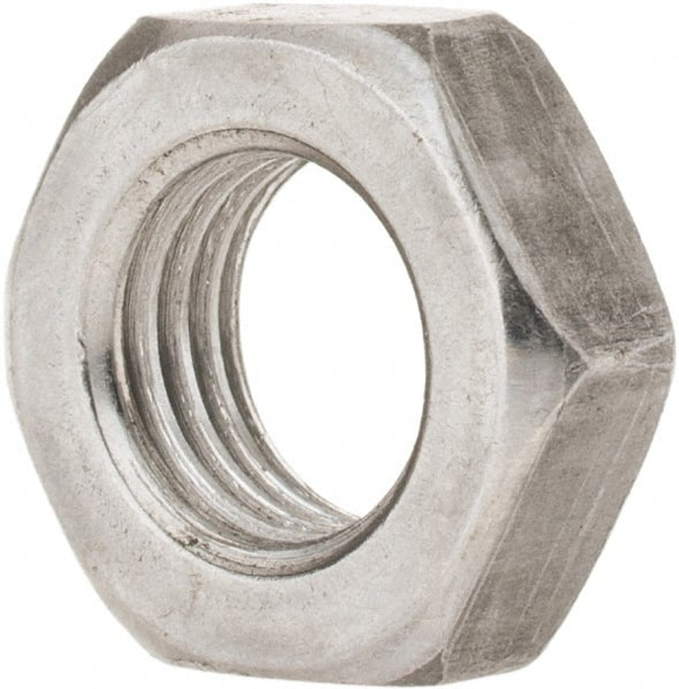 Value Collection JNFI5043LH-100B Hex Nut: 7/16-20, Grade 2 Steel, Uncoated