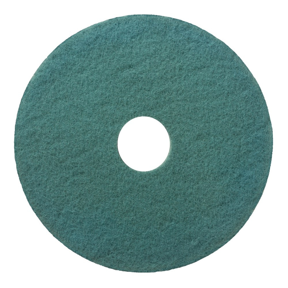 3M CO 3100N-24 Niagara 3100N Burnishing Pads, 24in, Aqua, Pack Of 5 Pads