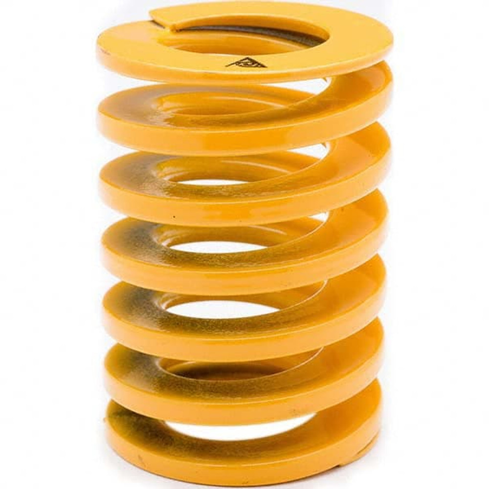 Associated Spring Raymond ASF 40 X 175 Die Spring: 40 mm Hole Dia, 22 mm Rod Dia, 175 mm Free Length, Yellow