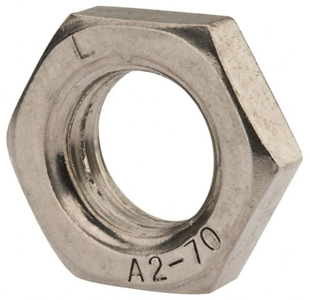 Value Collection JN9X01800 Hex Nut: M18 x 2.50, Grade 18-8 & Austenitic Grade A2 Stainless Steel, Uncoated