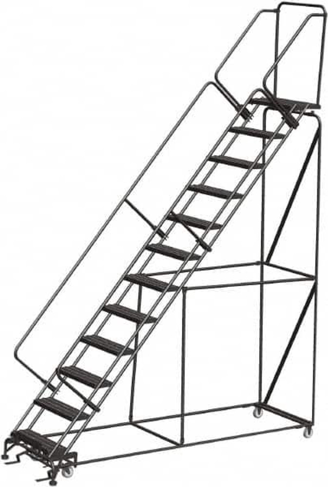 Ballymore SW1232GKF Steel Rolling Ladder: 12 Step