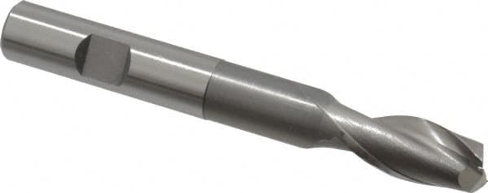 OSG 5271100 Square End Mill: 1/2'' Dia, 1'' LOC, 1/2'' Shank Dia, 4'' OAL, 2 Flutes, Cobalt