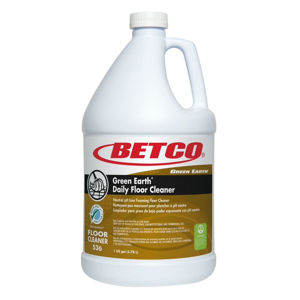 BETCO CORPORATION GOJ507402WUOM Betco Green Earth Daily Floor Cleaner, 128 Oz Bottle, Case Of 4