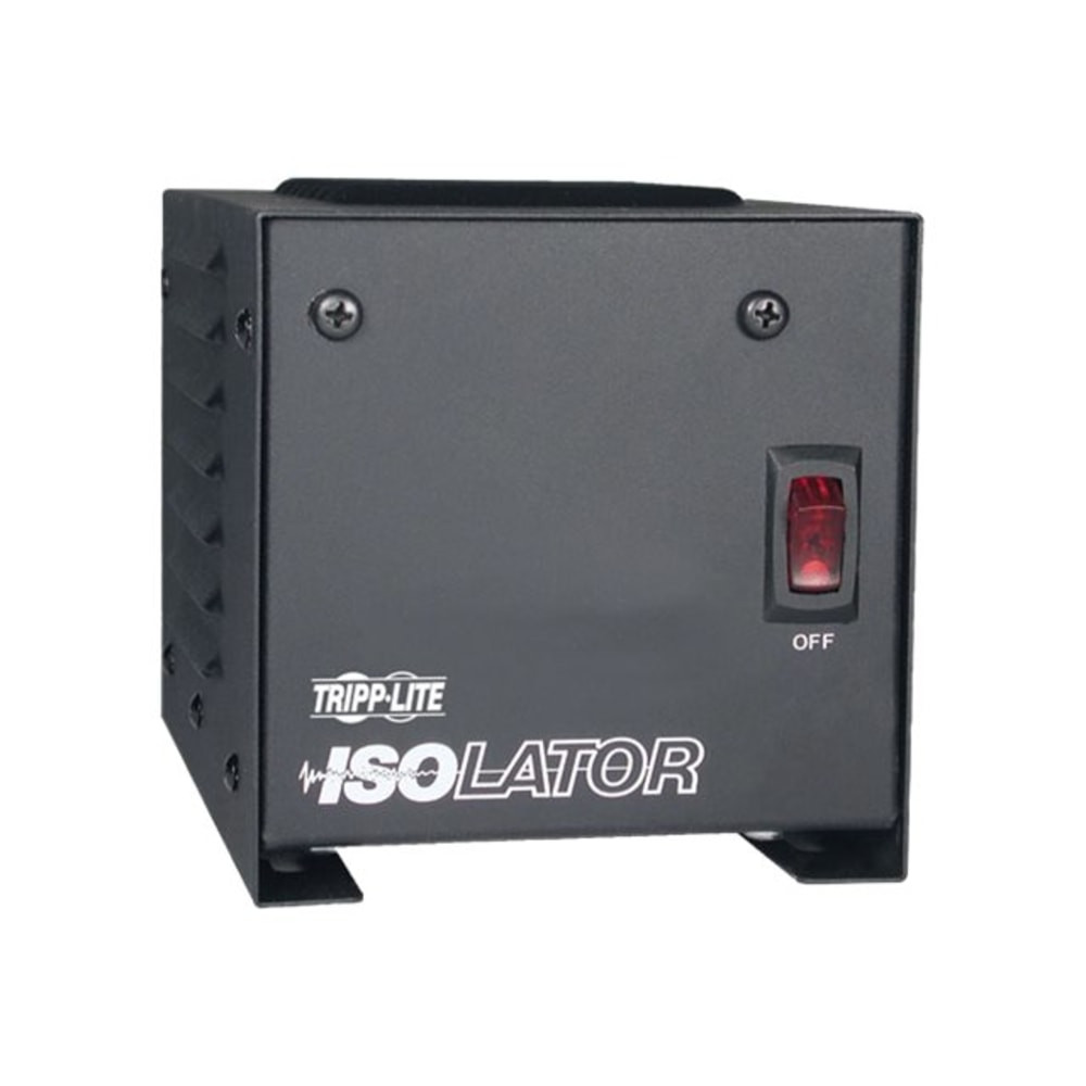 TRIPP LITE IS-250  250W Isolation Transformer 120V 2 Outlet 6ft Cord TAA GSA - Surge protector - AC 120 V - 250 Watt - output connectors: 2 - white