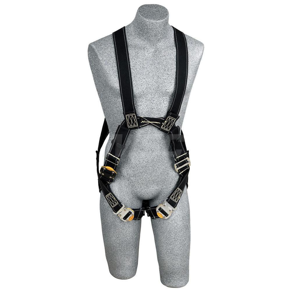 DBI-SALA 7012815776 Fall Protection Harnesses: 310 Lb, Arc Flash Style, Size Medium, For Retrieval & Rescue, Nomex & Kevlar, Back & Front