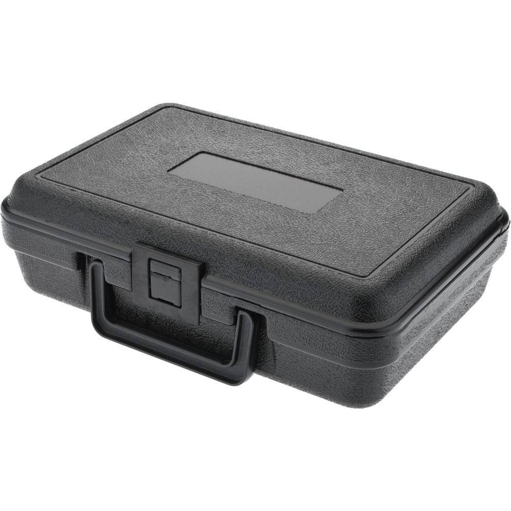 Platt 207 Clamshell Hard Case: Cubed Foam, 10-1/2" Wide, 3" Deep, 3" High