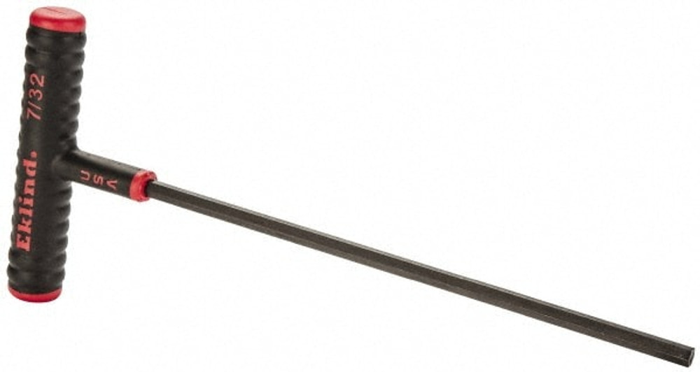 Eklind 61914 Hex Key: 7/32" Hex, Hex End, T-Handle Cushion Grip