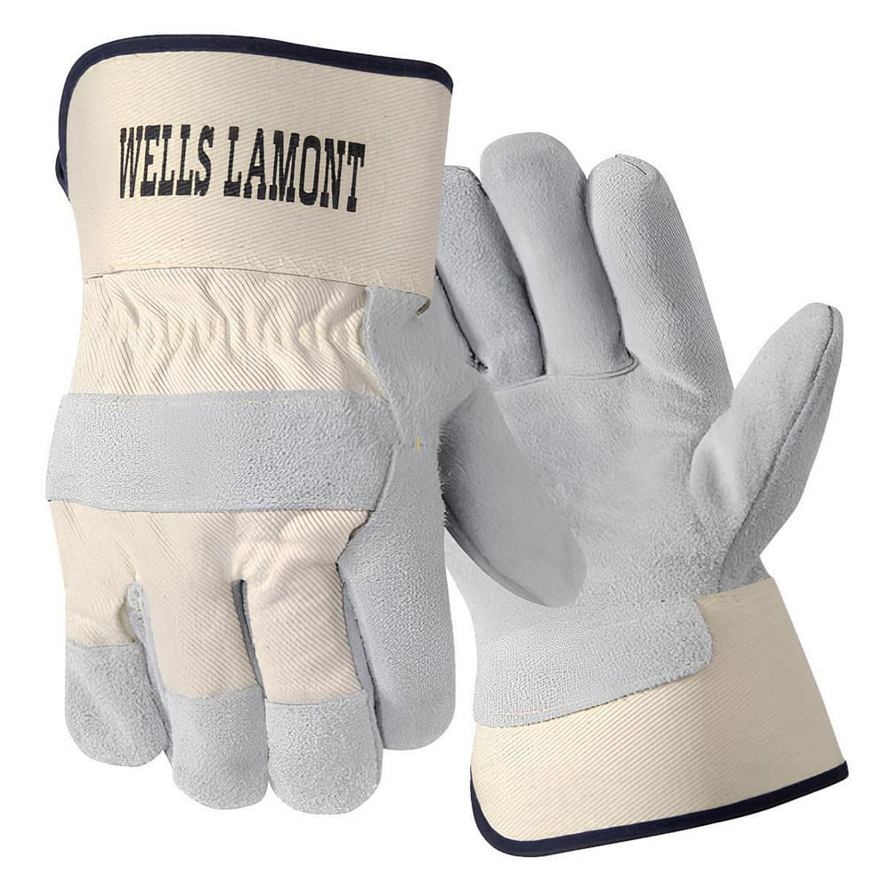 Wells Lamont Y3014L Gloves: Size L, Cowhide