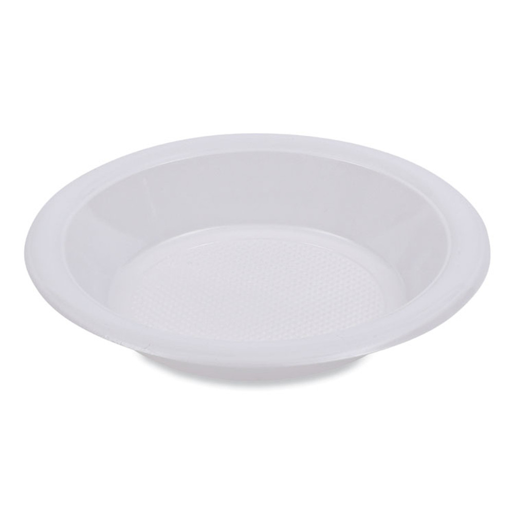 BOARDWALK BOWLHIPS12WH Hi-Impact Plastic Dinnerware, Bowl, 10 to 12 oz, White, 1,000/Carton