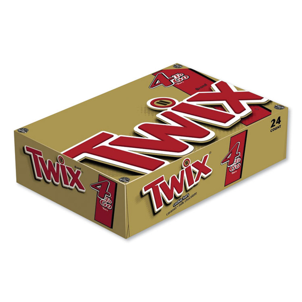 MARS, INC. Twix® 35387 Sharing Size Chocolate Cookie Bar, 3.02 oz, 24/Box