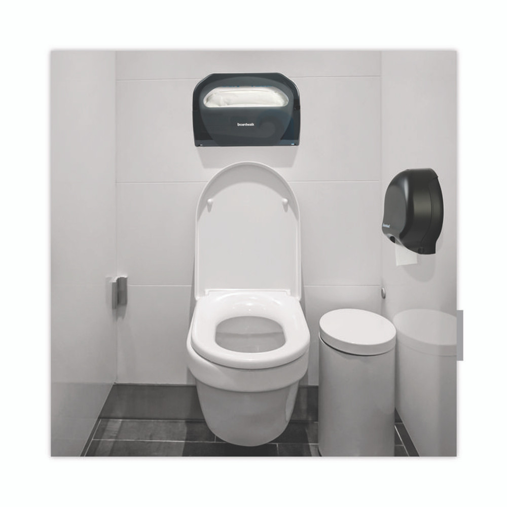 BOARDWALK 6101 JRT Jr. Bath Tissue, Jumbo, Septic Safe, 1-Ply, 3.3" x 2,000 ft, White, 12 Rolls/Carton