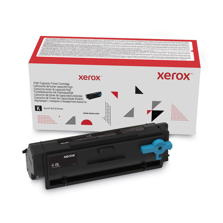 XEROX CORP. 006R04377 006R04377 High-Yield Toner, 8,000 Page-Yield, Black