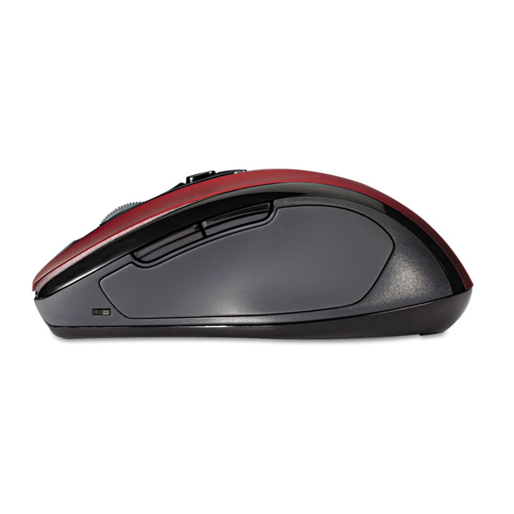KENSINGTON 72422 Pro Fit Mid-Size Wireless Mouse, 2.4 GHz Frequency/30 ft Wireless Range, Right Hand Use, Ruby Red