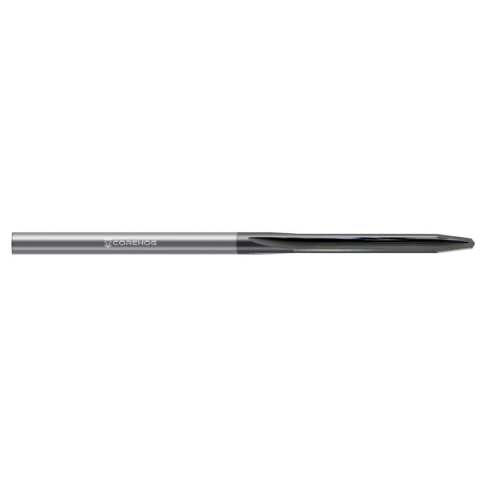 Corehog C03844 Combination Drill & Reamers; Reamer Size (Decimal Inch): 0.2010 ; Reamer Material: Solid Carbide ; Flute Length (Decimal Inch): 1.5000 ; Flute Length (Inch): 1-1/2 ; Shank Type: Cylindrical ; Drill Length Type: Taper Length