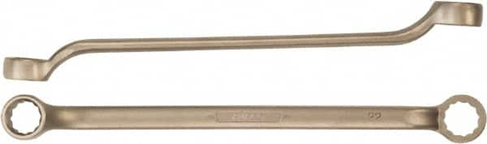 Ampco 1052 Box End Wrench: 22 x 27 mm, 12 Point, Double End
