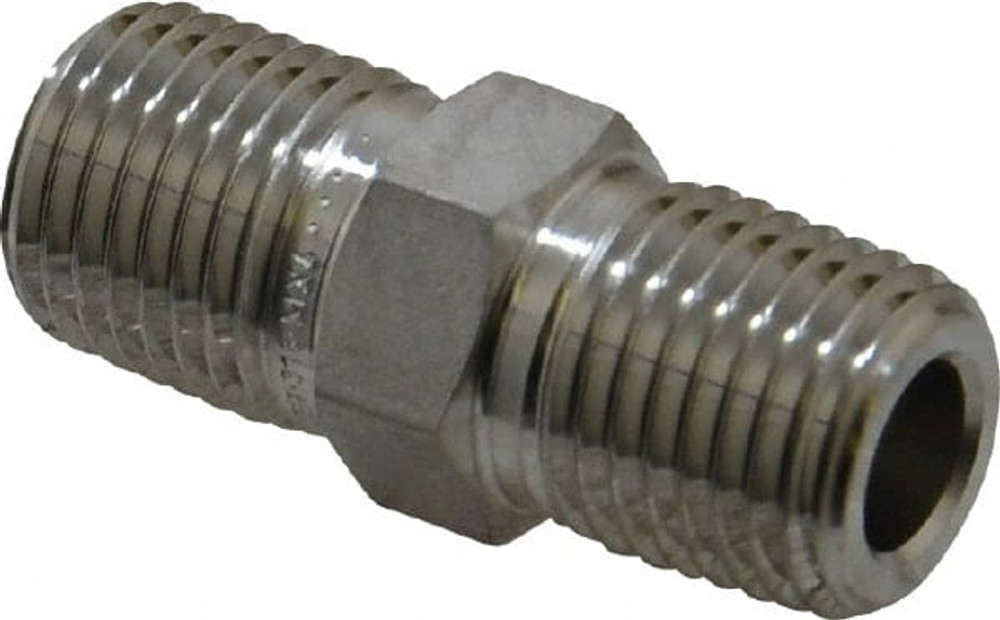 Ham-Let 3001233 Pipe Hex Plug: 1/4" Fitting, 316 Stainless Steel