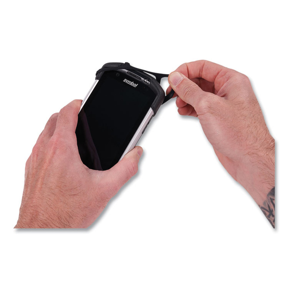 TENACIOUS HOLDINGS, INC. ergodyne® 19147 Squids 5547 Scanner Wrist Mount Holder, 4 x 5 x 0.5, Plastic, Black