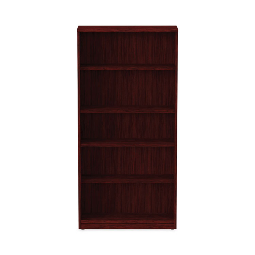ALERA VA63-6632MY Alera Valencia Series Bookcase, Five-Shelf, 31.75w x 14d x 64.75h, Mahogany