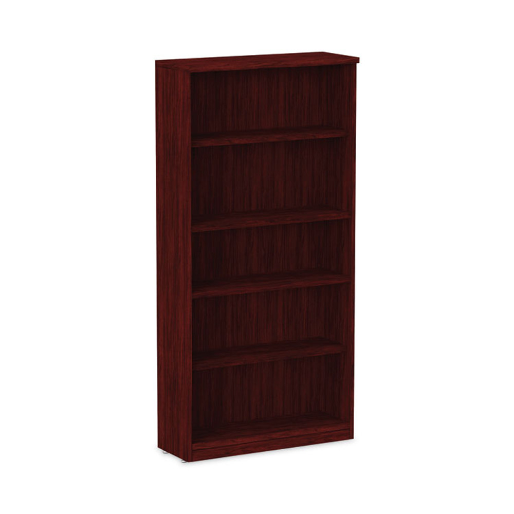 ALERA VA63-6632MY Alera Valencia Series Bookcase, Five-Shelf, 31.75w x 14d x 64.75h, Mahogany