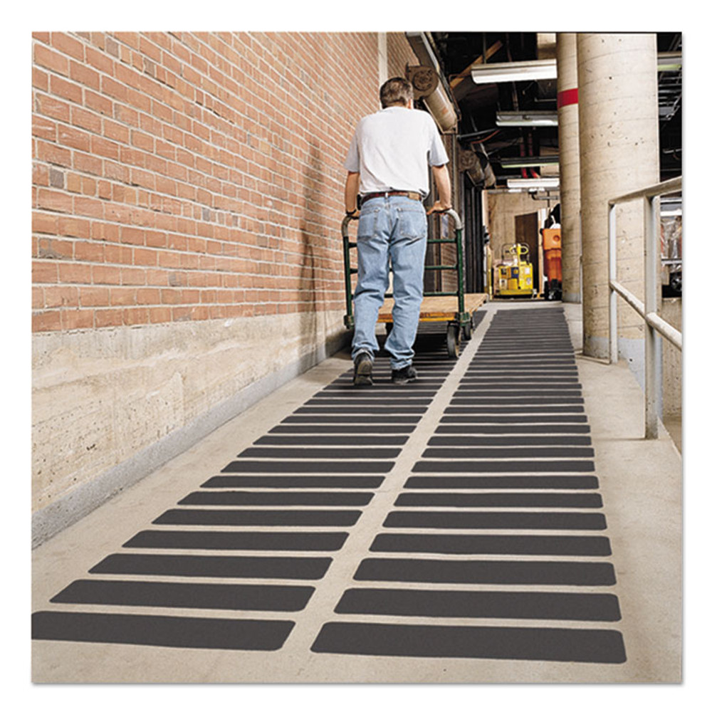 3M/COMMERCIAL TAPE DIV. Safety-Walk™ 19223 Safety-Walk General Purpose Tread Rolls, 4" x 60 ft, Black