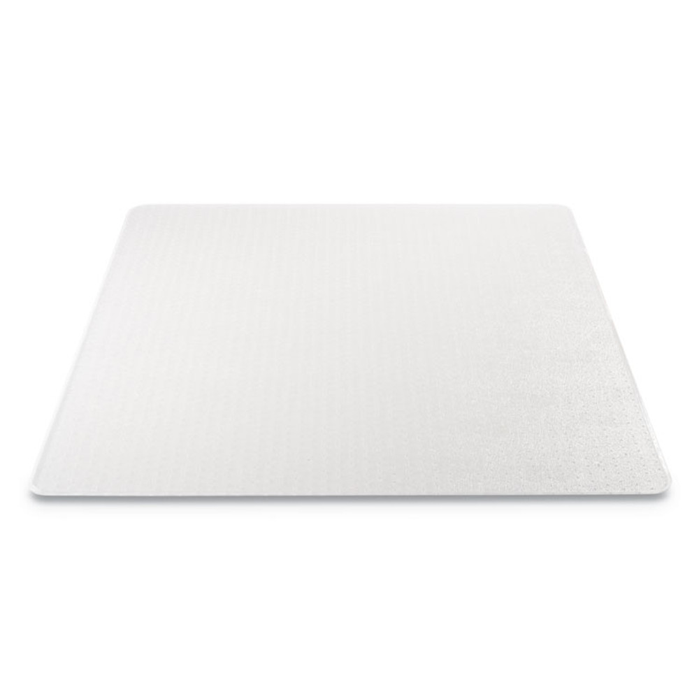 DEFLECTO CORPORATION CM11242COM EconoMat Occasional Use Chair Mat for Low Pile Carpet, 45 x 53, Rectangular, Clear