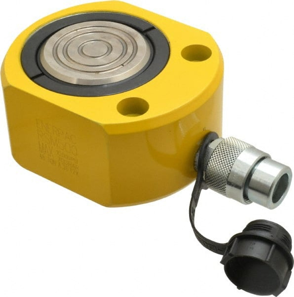 Enerpac RSM500 Portable Hydraulic Cylinder: Single Acting, 6.01 cu in Oil Capacity