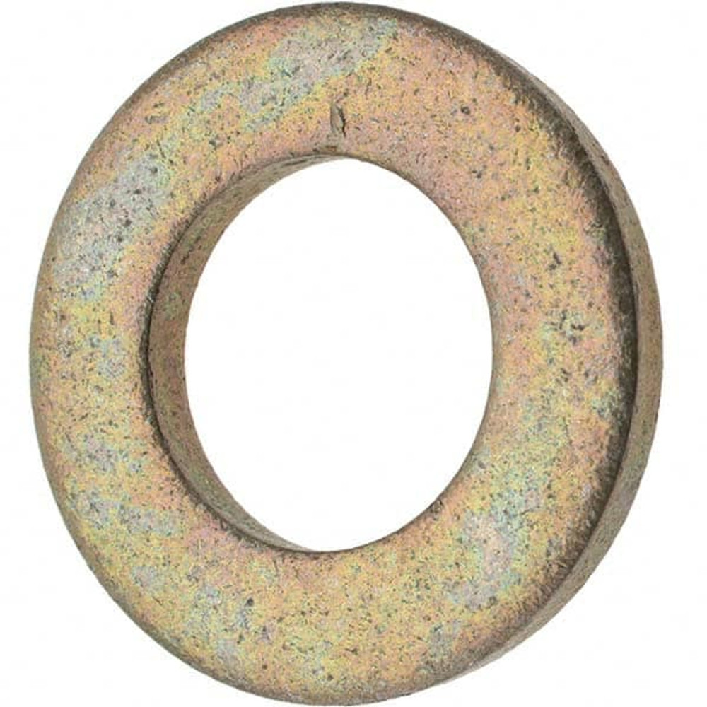 Value Collection -36721-HD 1-1/8" Screw SAE Flat Washer: Steel, Zinc Yellow Dichromate Finish