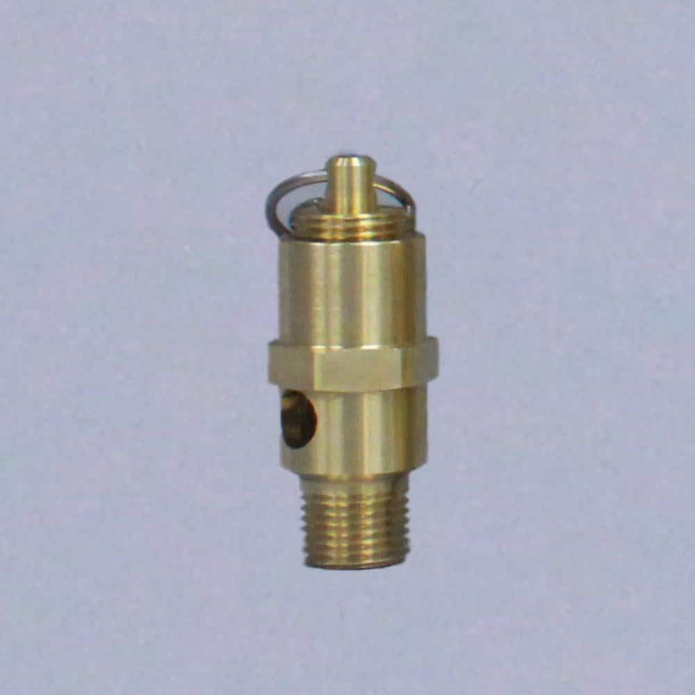 Kingston KSV10H-1-100 ASME Safety Relief Valve: 1/8" Inlet, 100 Max psi